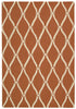 Nourison Portico POR02 Orange Area Rug