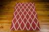 Nourison Portico POR02 Red Area Rug 5' X 8' Floor Shot Feature