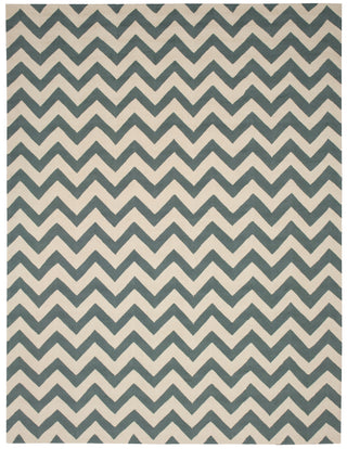 Nourison Portico POR03 Light Green Area Rug 8' X 11'