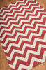 Nourison Portico POR03 Red Area Rug 5' X 8'