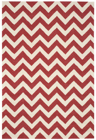 Nourison Portico POR03 Red Area Rug main image