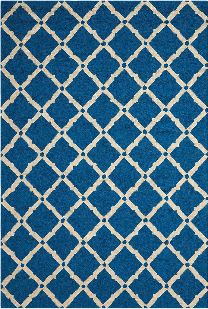 Nourison Portico POR01 Navy Area Rug 5' X 7'6''