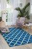 Nourison Portico POR01 Navy Area Rug Room Image Feature