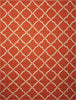 Nourison Portico POR01 Orange Area Rug