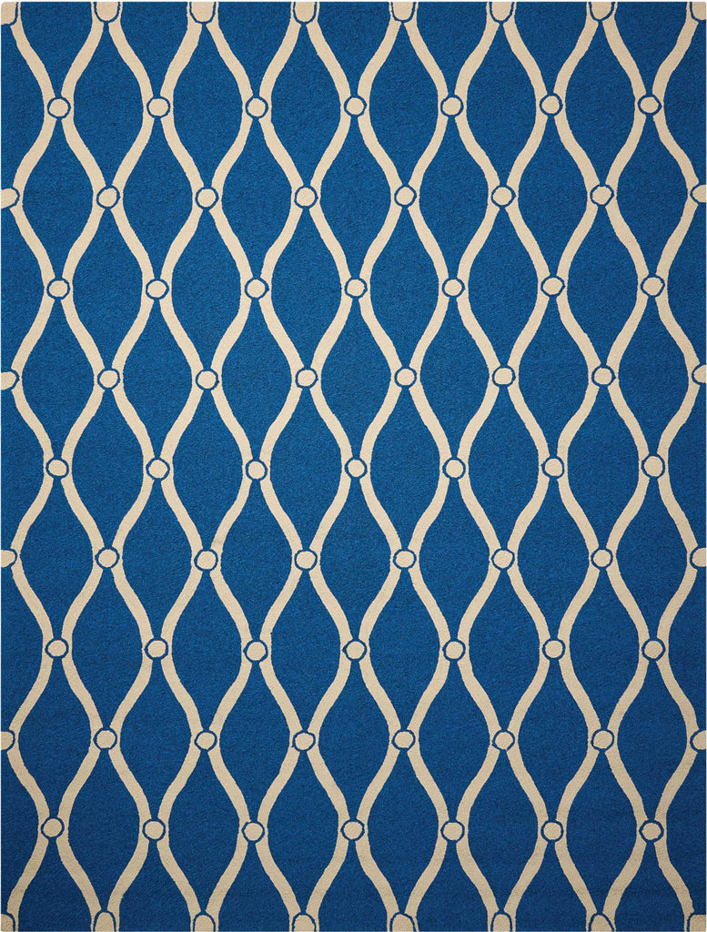 Nourison Portico POR02 Navy Area Rug 8' X 10'6''