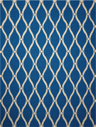 Nourison Portico POR02 Navy Area Rug 8' X 10'6''