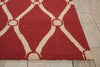 Nourison Portico POR02 Red Area Rug Main Image
