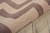 Nourison Portico POR03 Flame Stitch Area Rug Detail Image