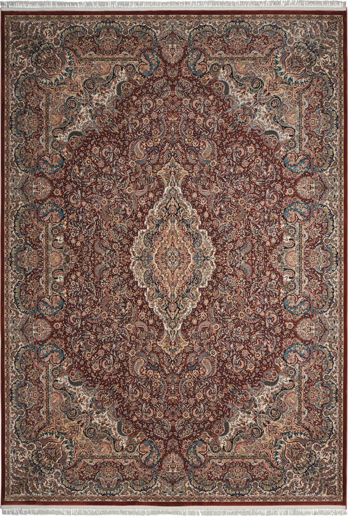 Nourison Persian Palace PPL02 Terracotta Area Rug 7'10'' X 10'10''