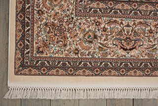 Nourison Persian Palace PPL03 Cream Area Rug Corner Image