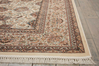 Nourison Persian Palace PPL03 Cream Area Rug Detail Image