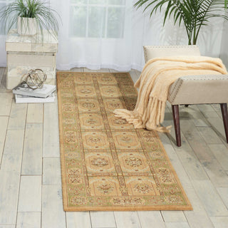 Nourison Persian Empire PE23 Sand Area Rug Room Image Feature