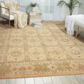 Nourison Persian Empire PE23 Sand Area Rug Room Image Feature