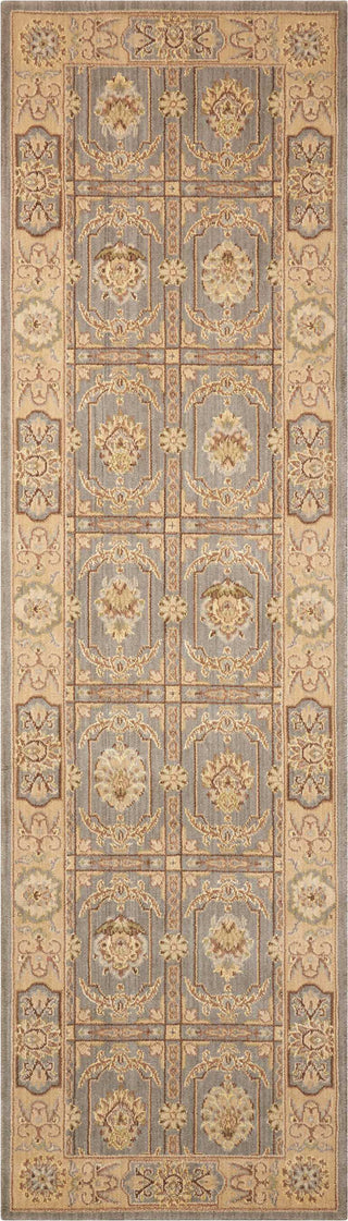 Nourison Persian Empire PE23 Slate Area Rug 2'3'' X 8' Runner