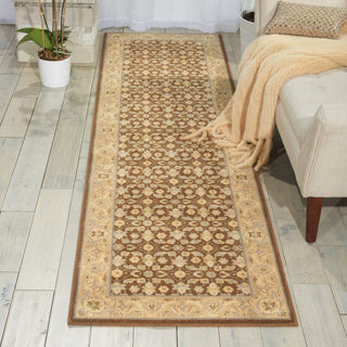 Nourison Persian Empire PE26 Chocolate Area Rug Room Image Feature