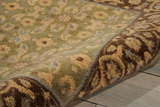 Nourison Persian Empire PE26 Green Area Rug Detail Image