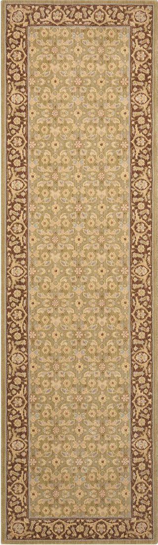 Nourison Persian Empire PE26 Green Area Rug Runner Image