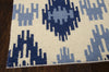 Nourison Prism PRI33 Indigo Area Rug by Barclay Butera 6' X 8'