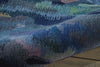 Nourison Prismatic PRS09 Silver/Blue Area Rug Detail Image