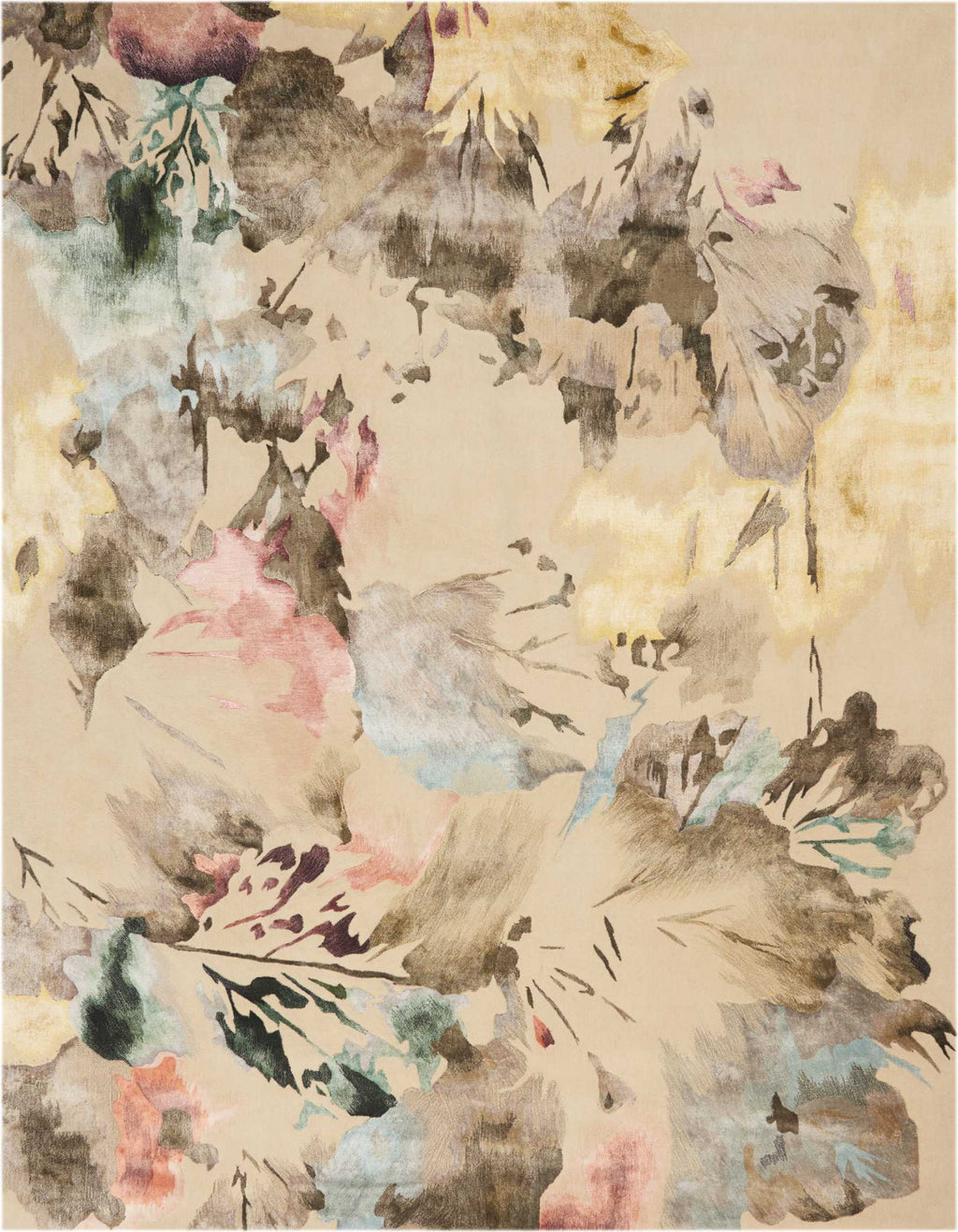 Nourison Prismatic PRS15 Beige/Multi Area Rug – Incredible Rugs and Decor