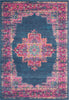 Passion PSN03 Blue Area Rug by Nourison 6'7'' X 9'6''