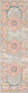 Passion PSN03 Grey Area Rug by Nourison 1'10'' X 6'