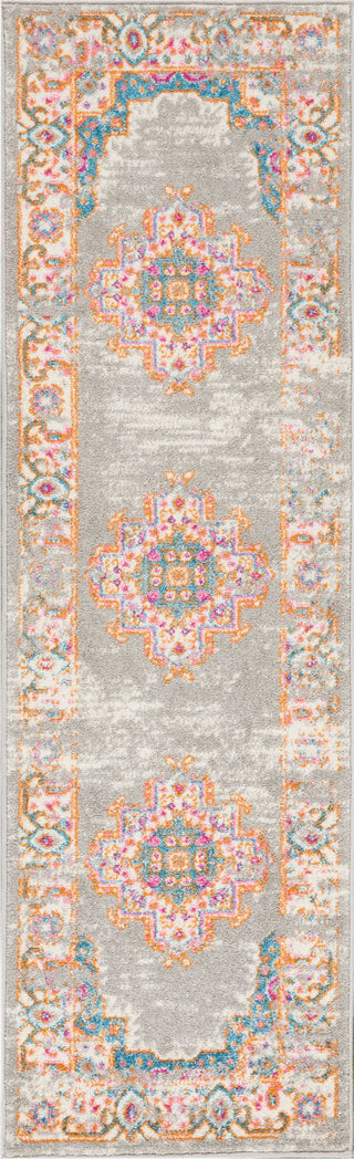 Passion PSN03 Grey Area Rug by Nourison 1'10'' X 6'