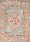 Passion PSN03 Grey Area Rug by Nourison 5'3'' X 7'3''