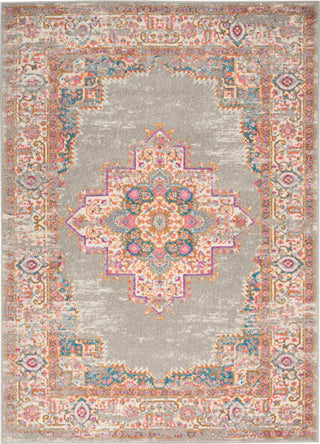 Passion PSN03 Grey Area Rug by Nourison 5'3'' X 7'3''