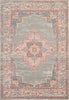 Nourison Passion PSN03 Grey Area Rug Main Image