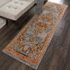 Nourison Passionate PST01 Grey Area Rug Room Scene 3