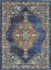Nourison Passionate PST01 Navy Area Rug Main Image