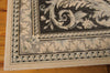 Nourison Platine MA200 Ivory Area Rug by Michael Amini 8' X 11' Corner Shot