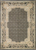 Nourison Platine MA201 Charcoal Area Rug by Michael Amini
