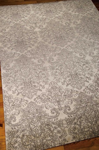 Nourison Platine MA202 Ecru Area Rug by Michael Amini 8' X 11' Floor Shot