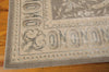 Nourison Platine MA204 Slate Area Rug by Michael Amini 8' X 11' Corner Shot