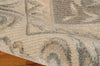 Nourison Platine MA204 Slate Area Rug by Michael Amini 8' X 11' Texture Shot
