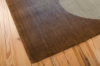 Nourison Radiant Arts RA01 Sapphire Area Rug Corner Image