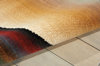 Nourison Radiant Arts RA02 Rainbow Area Rug Detail Image