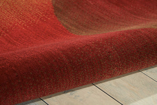 Nourison Radiant Arts RA04 Ruby Area Rug Detail Image