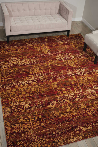 Nourison Rhapsody RH011 Multicolor Area Rug Room Image Feature