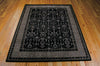 Nourison Regal REG01 Black Area Rug Main Image
