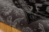 Nourison Regal REG01 Black Area Rug Detail Image