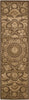 Nourison Regal REG02 Chocolate Area Rug Runner Image