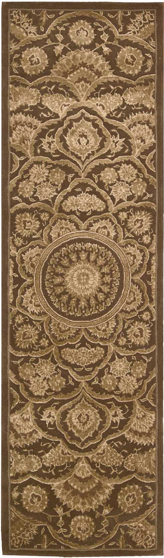 Nourison Regal REG02 Chocolate Area Rug Runner Image