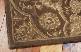 Nourison Regal REG02 Chocolate Area Rug Detail Image