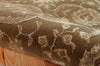 Nourison Regal REG02 Chocolate Area Rug Detail Image