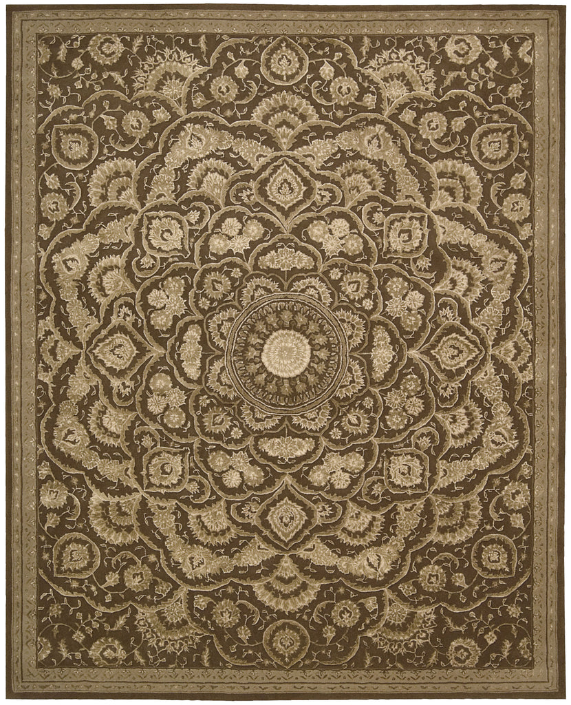 Nourison Regal REG02 Chocolate Area Rug main image