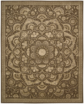 Nourison Regal REG02 Chocolate Area Rug main image