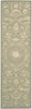 Nourison Regal REG02 Green Area Rug Runner Image